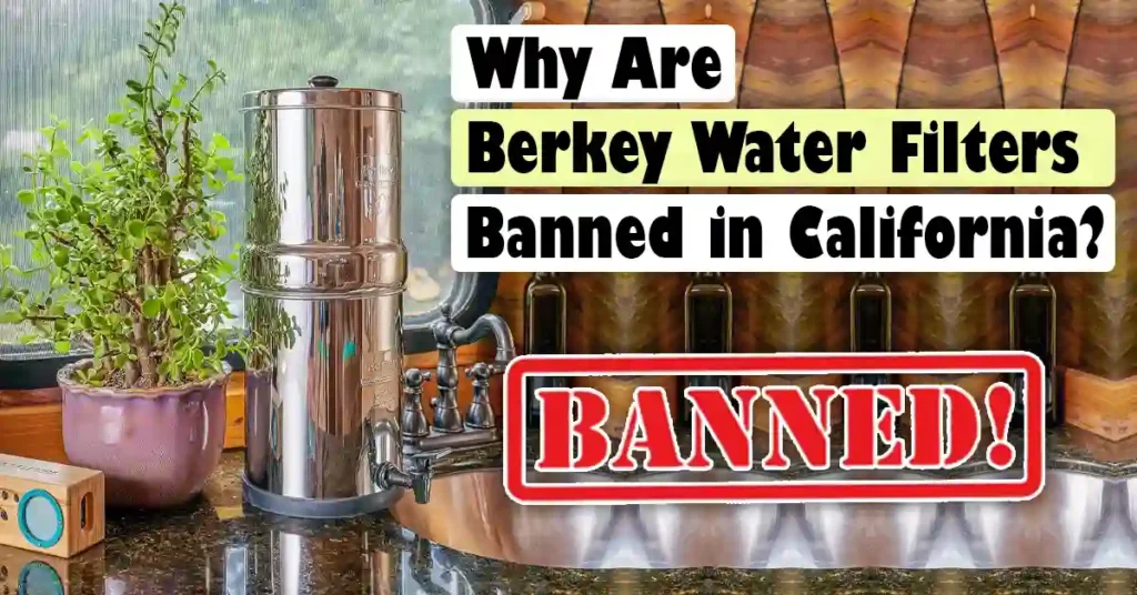 Why Are Berkey Water Filters Banned in California