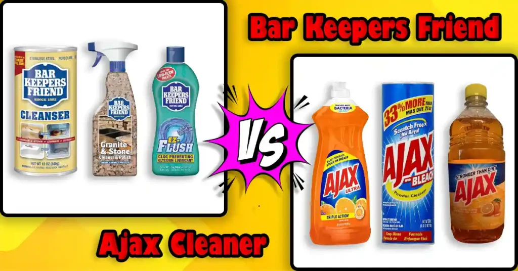 Bar Keepers Friend vs Ajax