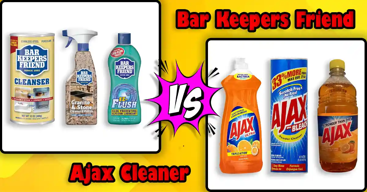 Bar Keepers Friend vs Ajax