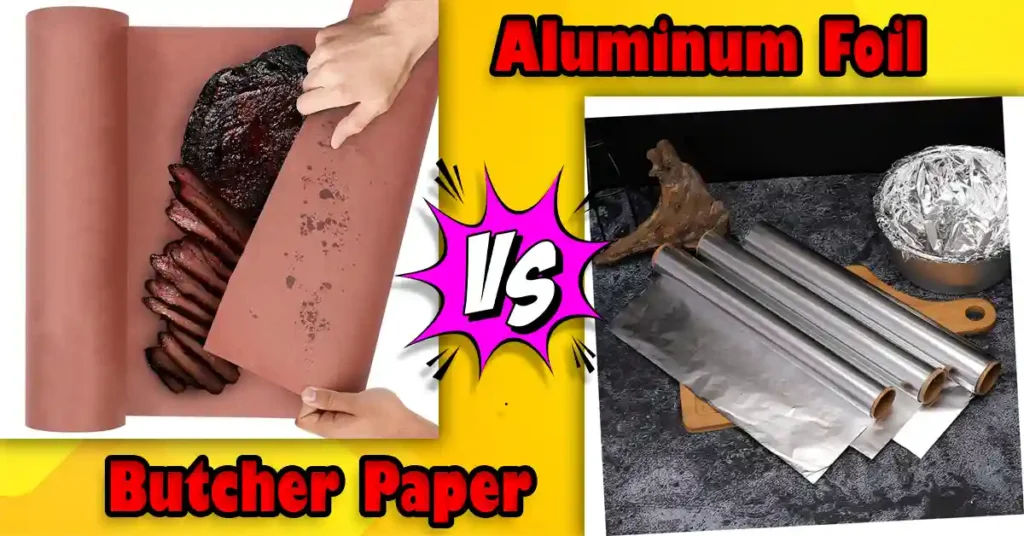 Butcher Paper vs Aluminum Foil