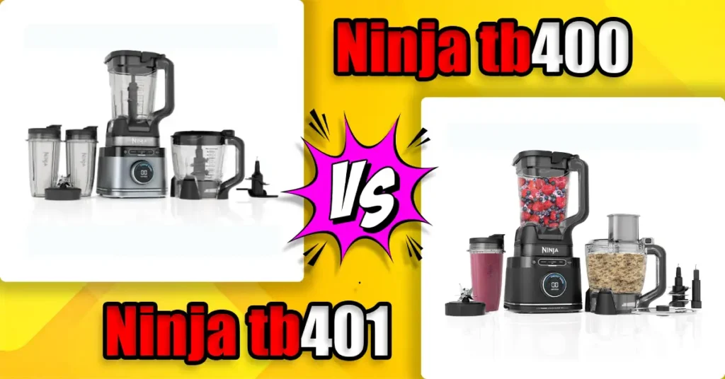 Ninja TB400 vs TB401
